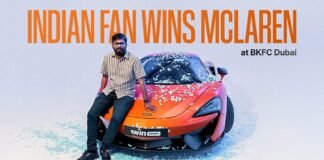 An Unforgettable Night by 1win: Indian Fan Wins McLaren at BKFC Dubai 1win