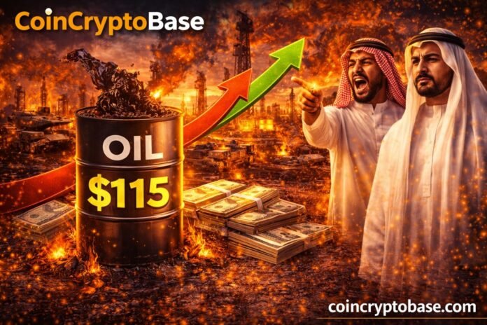 Brent Crude Oil Surges to $115 Brent Crude Oil Surges to $115