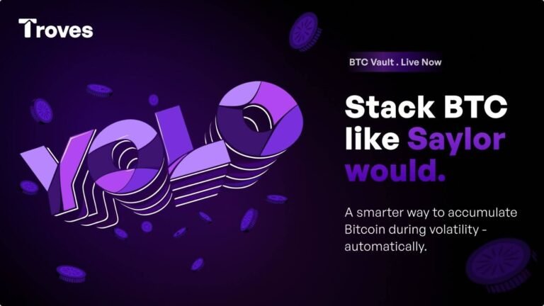 Troves.fi Launches BTC YOLO Vault: A Smarter Way to Stack Bitcoin on Starknet