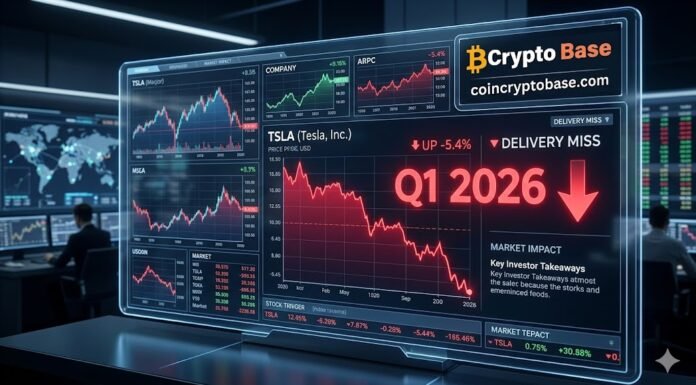 Tesla Stock Plummets 5.4% on Q1 2026 Delivery Miss: Key Takeaways for Investors Tesla Stock Plummets