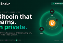 Endur launches xstrkBTC, the first liquid staking token for Starknet’s shielded Bitcoin Endur launches xstrkBTC