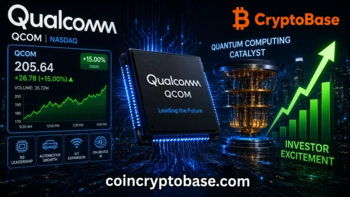 Qualcomm Stock Soars 15%
