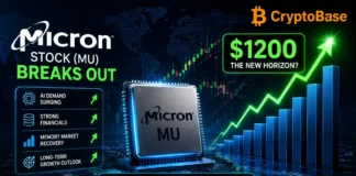 Micron Stock (MU) Breaks Out: Is $1200 the New Horizon? Micron Stock