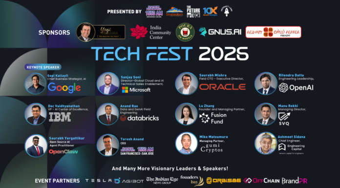 Tech Fest 2026 to Unite 500+ Founders, Investors, and AI Leaders in Silicon Valley Tech Fest 2026