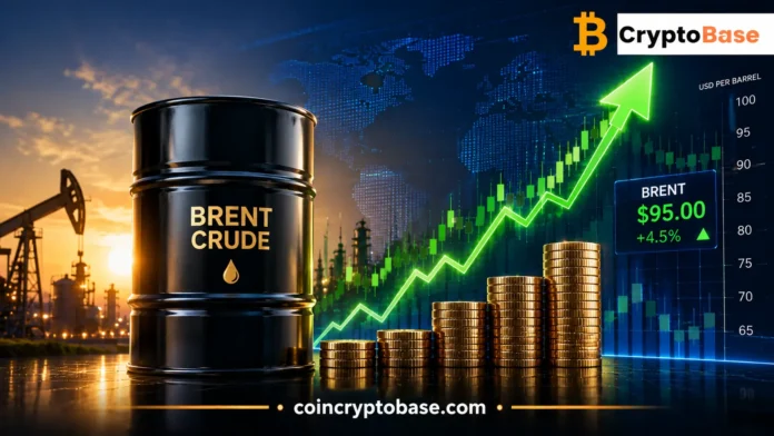 Brent Crude Rockets to $95