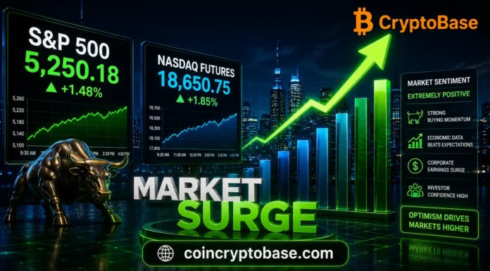 Stock Market Surges: S&P 500 & Nasdaq Futures Climb on Wave of Optimism Today Stock Market Surges
