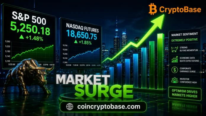 Stock Market Surges